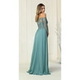 thumbnail image 2 of Robe de Soirée Brodée Grande Taille, 2 of 4