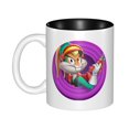 thumbnail image 1 of Taza de cerámica de Looney Tunes para hombres y mujeres, linda taza de café y agua para las vacaciones de Navidad, diseño único con asa para la oficina en casa, taza de café y té decorativa para, 1 of 5