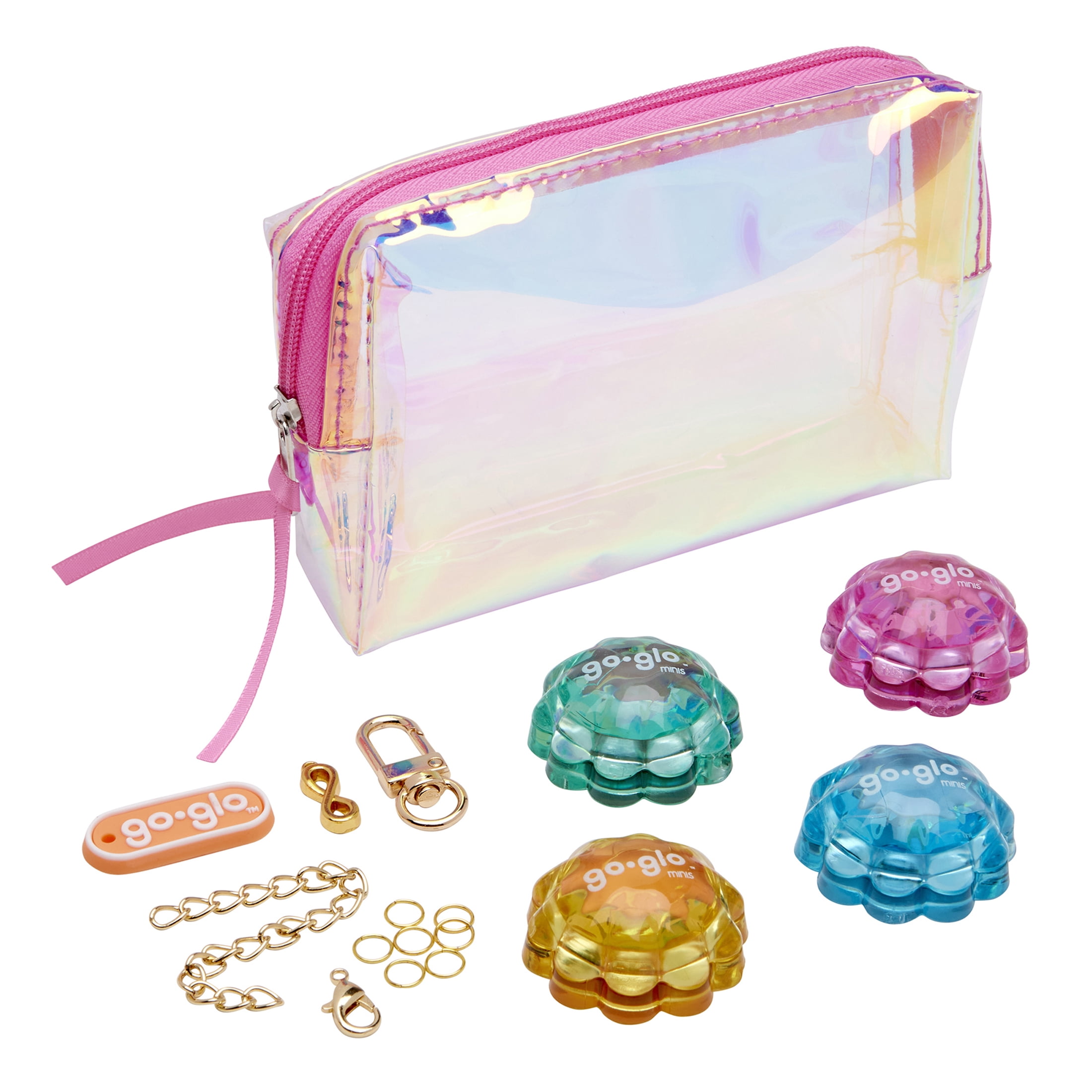 ensuite GLOW PACK PRECIOUS 10包 Go Glo Minis Backpack Charm Makeup Set, Lip, Eye, Cheek or