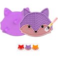 thumbnail image 1 of Makeup Brush Cleaning Mat, Portable Suction Cup Makeup Brush Cleaning Tool, With 5 Different Cleaning Areas, Environment Friendly Silicone Makeup Brush Cleaning Mat, Deep Clean Different Makeup Brush, 1 of 7