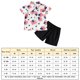 thumbnail image 2 of Camisa Baby Boys solapa manga corta + pantalones cortos 4 de julio Top Shorts 2 piezas conjuntos (negro 5t) Ygjytge Negro T 4-5 años Única para Niño, 2 of 9
