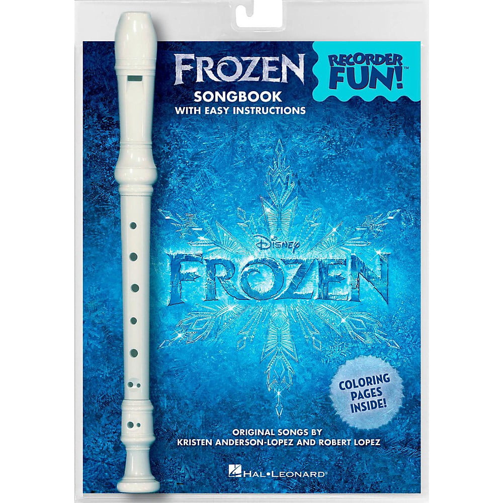 Hal Leonard Frozen Recorder Fun! Pack with Songbook and Instrument