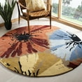 thumbnail image 2 of SAFAVIEH Soho SOH729D Handmade Olive / Multi Rug, 2 of 7