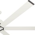 thumbnail image 3 of Hunter Fan Company 96 Inch Indoor Outdoor Industrial Ceiling Fan, White, 3 of 8