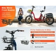thumbnail image 2 of Addmotor Electric Bike Metal Front Basket Small, Not Fit for M-70 M-360, 2 of 8