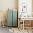 thumbnail image 2 of Homy Casa Metal Locker Cabinet with Hanging Rod and Shelves, Storage Cabinet for Home, School Office, 2 of 7