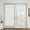 White, variant on LSLJS Door Curtains for Door Window Thermal Insulated Privacy Sidelight Curtains for Front Door 26 X 68 Inch Room Darkening Curtains Tie Up Shades, 26W X 68L, Door Curtain