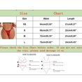 thumbnail image 4 of ASFGIMUJ Ladies Lace Chain Pendant Jewelry Thong Breathable Charm Four Seasons Universal Panties Red L, 4 of 9