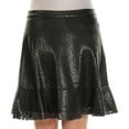 thumbnail image 2 of MICHAEL KORS $155 Womens New 1325 Black Above The Knee Drop Waist Skirt 14 B+B, 2 of 2