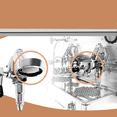 thumbnail image 3 of 3X Shower Screen Replacement for E61 Espresso Group Coffee Machine,Coffee Machine Boiling Filter Shower Filter, 3 of 5