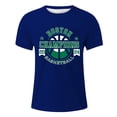 thumbnail image 2 of Men's Graphic Tees Basketball Fans Shirt Short Sleeved Crewneck Casual T Shirt Tops, 2 of 4