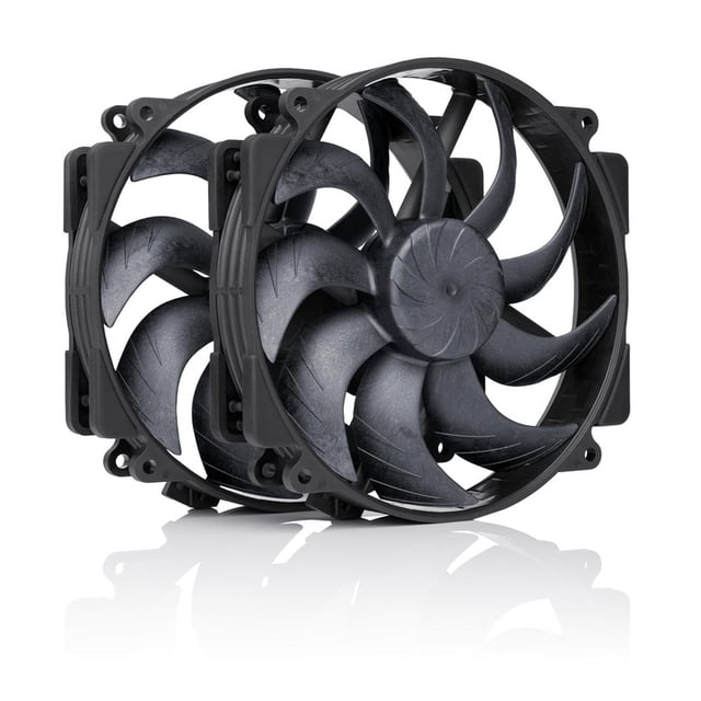 Noctua Ventilador Nf-a14x25r G2 Pwm Chromax.black 2 Pack