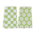 thumbnail image 3 of Aoznliie Kitchen Towels, 2 Pack Highly Absorbent Tea Towels with Honeycomb Weave,Drying Cloth for Dishes Glass,Streak Free Kitchen Cleaning Towels,16x24 in, 3 of 7