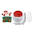 thumbnail image 2 of Christmas Nail Glue Extension Non Sticky Formula for Holiday Manicure Art Carving Pinch Design, 2 of 3