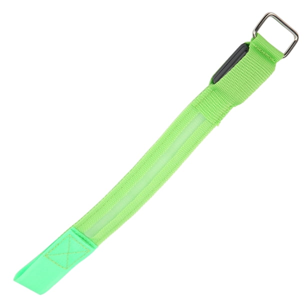 Pulsera LED para correr, brazalete LED para correr al aire libre, brazalete iluminado, pulsera LED para ciclismo, muy versátil