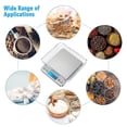 thumbnail image 3 of Báscula Digital De Precisión, Báscula Para Computadora Portátil, Con Pantalla Lcd Y 6 Unidades, Bandeja De Acero Inoxidable, Función De Tara, Para Cocina, Joyería, Café - 3 Kg X 0., 3 of 5