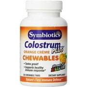 Symbiotics Super Immune Colostrum Chewables, Orange Cream, 120 CT