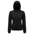 thumbnail image 1 of TriDri - Sudadera con Cremallera de Hilado Teñido para Mujer (Negro), 1 of 3