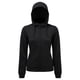 thumbnail image 1 of TriDri - Sudadera con Cremallera de Hilado Teñido para Mujer (Negro), 1 of 3