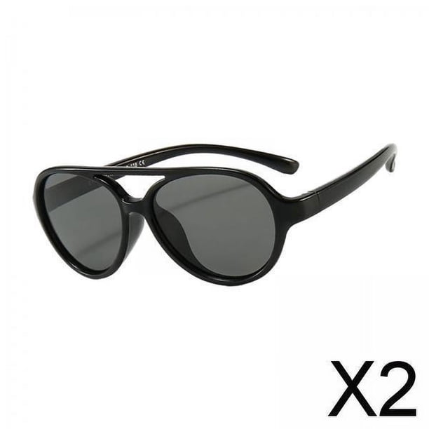 Gafas de Sol de Moda Baoblaze para Niños 2 Piezas de 3 a 9 Años