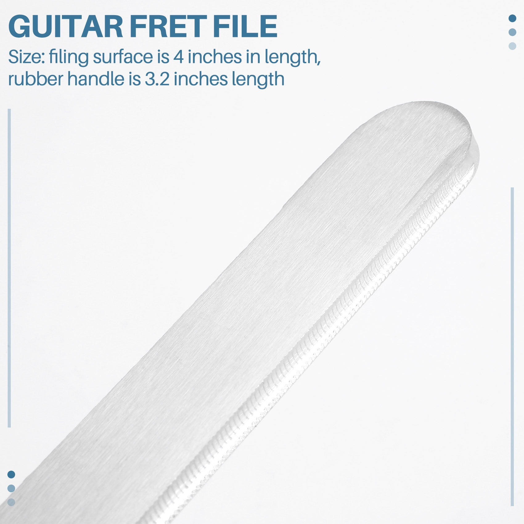 Guitar Luthier Tool Include Fret Leveling Beam,Guitar Fret File,Rocker and Fingerboard Protectors,Grinding Stones,as shown