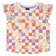 thumbnail image 2 of Disney Daisy Duck Minnie Mouse Figaro T-Shirt and French Terry Wrap Skort Toddler to Big Kid, 2 of 5