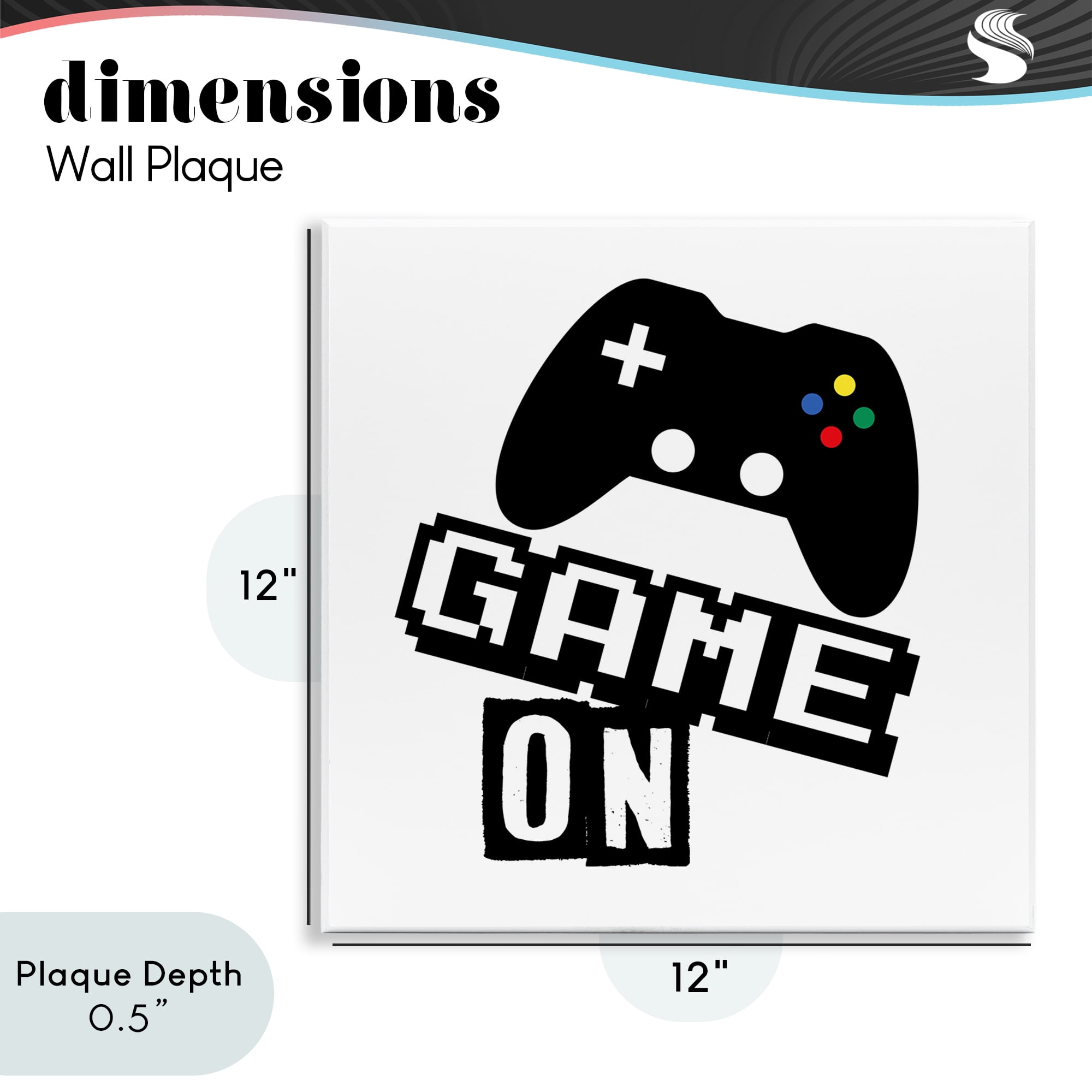 Stupell Industries Playful Game On Wall Plaque Art, design by Marcus Prime