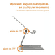 thumbnail image 2 of Soporte Base De Celular Plegable Plateado, 2 of 5