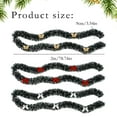 thumbnail image 3 of Christmas Tinsel Garland, Ongmies 6.5 Feet Artificial Christmas Garland - Metallic Xmas Hanging Garland for Fireplace Mantel, Staircase, Christmas Decorations Indoor, 3 of 9