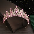 thumbnail image 3 of Coronas Reina Para Niña Princesa Tiaras De Boda Tocado Novia, 3 of 5