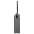 thumbnail image 3 of vidaXL Extendable Clothes Hangers 5 pcs Grey, 3 of 5