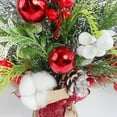 thumbnail image 3 of LSLJS Mini Snow Frosted Christmas Tree, 3 of 4