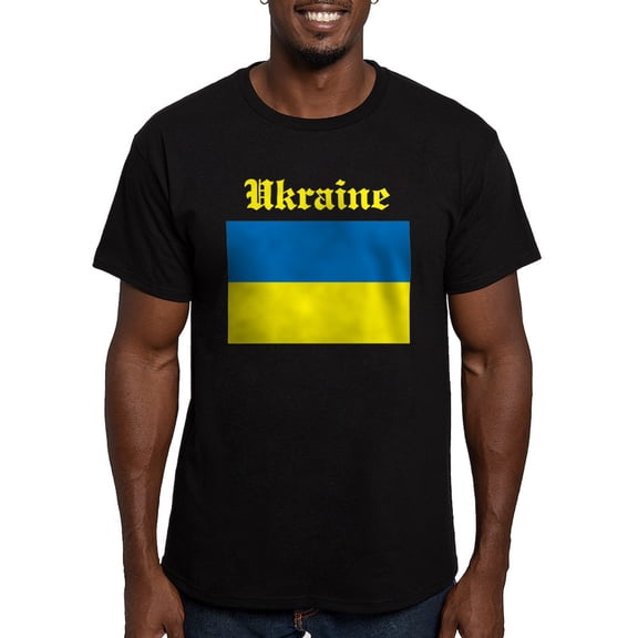 CafePress - Ukraine22 Men's Classic T Shirt - Men's Fitted T-Shirt