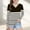 A Brown, variant on Piuwrlz Long Sleeve T-Shirt for Kids Girls Boys Cotton Shirts Printed Stripe V-neck V-neck T Shirt Tops Green Size 3 Years
