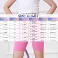 thumbnail image 4 of QNANSPI Girls Bike Shorts 6-Pack Shorts Under Dress Dance Stretch High Waist Cartwheel Slim Activewear Yoga Shorts for Toddler Kids Summer Clothes, 7-8 Years, 4 of 4