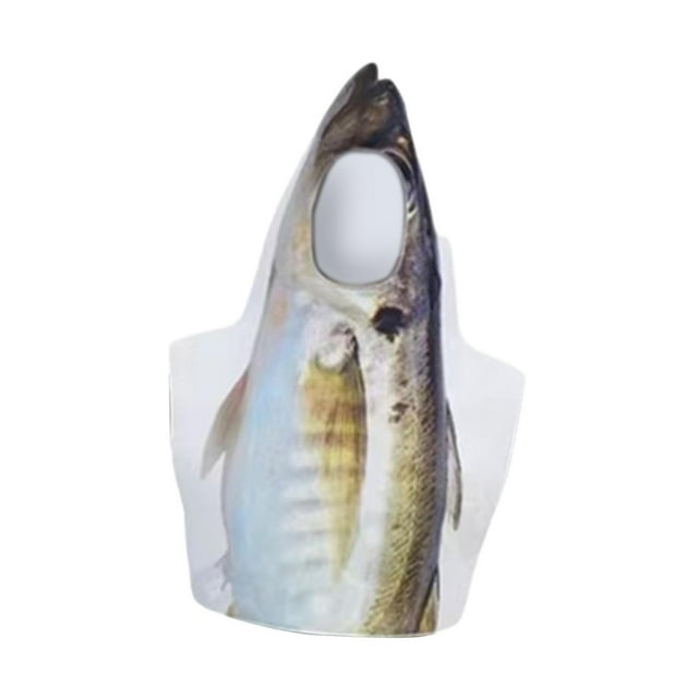 yingyy Costume de Poisson d'Halloween Costume de Fête Drôle Jeu de Rôle pour Carnaval Vacances