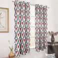 thumbnail image 3 of Paw Print Blackout Curtains Window Drapes Room Darkening Thermal Insulated Grommets Curtains, for Living, Dining, Bedroom,2 Panels, 3 of 5