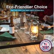 Firefly Fuel Tiki Torch Fuel, Odorless Oil, Longer Burn, Less Smoke, 32 oz