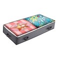 thumbnail image 3 of Queen Size Bed Storage Bag With Zipper Transparent Window Clothes Quilt Blanket Bedding Storage Bag, 3 of 9