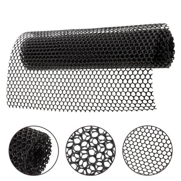 Plastic Garden Fence Netting for Outdoor Use Black Color 1 Roll Strong and Durable Mesh Screen
