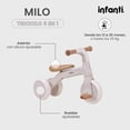 thumbnail image 3 of Triciclo 3 En 1 Milo Manubrio Reversible Y Ruedas Ajustables, 3 of 5