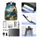thumbnail image 4 of Disketp Valley River Dinosaur Mochila Ligera Clásica con Múltiples Bolsillos, Mochila Casual para Hombre y Mujer, Ideal para Escuela, Trabajo y Viajes, 4 of 6