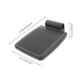 thumbnail image 2 of HAMPPLIES Repose-Pieds de Fauteuil Roulant Universel Robuste de Remplacement Noir PP pour Usage Domestique Support Sûr Confortable 2 Pcs, 2 of 8