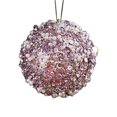 thumbnail image 5 of 1 pieza de adornos navideños con purpurina de 8 cm, adornos de bolas brillantes para decoraciones de árboles de Navidad, bodas, fiestas, bolas colgantes, 5 of 5
