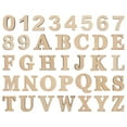 thumbnail image 1 of 36Pcs Miniature Wooden Alphabet Letters Small Wood Numbers for Scrapbooking DIY Crafts, 1 of 6