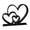 Black, variant on Love Statues Three Heart Sculptures 3D Printed Heart Figurines Desktop Decorations Romantics Gift for Valentines Wedding