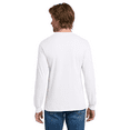 thumbnail image 6 of Gildan Heavy Cotton Long Sleeve T-Shirt for Men - Plain Long Sleeve Tees - Bulk Tee | 100% Cotton | White | Size 2XL - Pack Of 9, 6 of 6