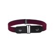 thumbnail image 2 of Ceinture Sans Boucle Invisible en Alliage Corde à Robe à la Mode Durable Pratique Élastique Unisexe Homme Multicolore Accessoire DIY Jeans Bande Rouge Vin, 2 of 8