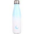 thumbnail image 1 of Botella de agua de acero inoxidable de 17 oz - Botella de agua deportiva reutilizable a prueba de fugas para la escuela al aire libre - Aislada, mantiene 24 horas de frío, 12 horas de calor Brando Moon Botella de agua de acero inoxidable, 1 of 2