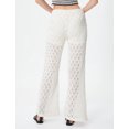 thumbnail image 4 of Flare Leg Ajore Lined Crochet Trousers, 4 of 6